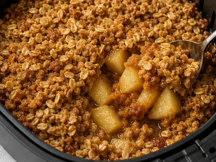 Air Fryer Apple Crisp: Your Easiest Fall Treat!