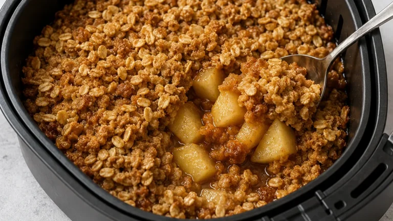 Air Fryer Apple Crisp: Your Easiest Fall Treat!