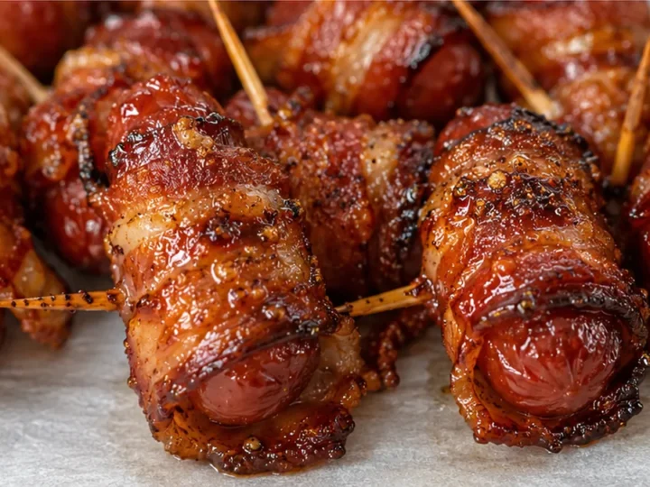Crispy Air Fryer Bacon Smokies
