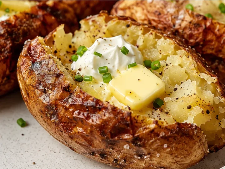 Crispy Air Fryer Baked Potato