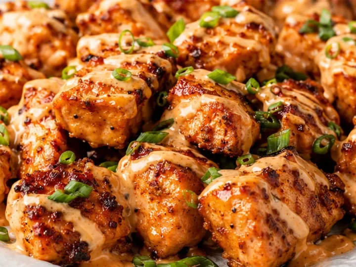 ️ Bang Bang Salmon Bites: Your Spicy Weeknight Craving!