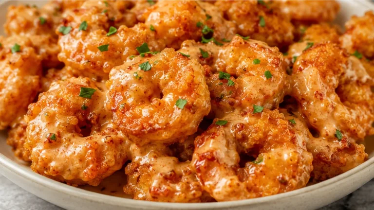 Crispy Air Fryer Bang Bang Shrimp