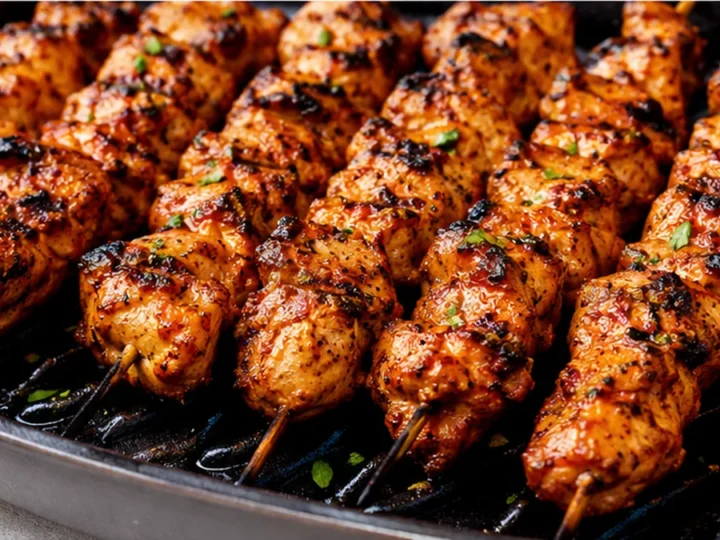 Sizzling Butter Chicken Skewers! So Juicy & Flavorful!