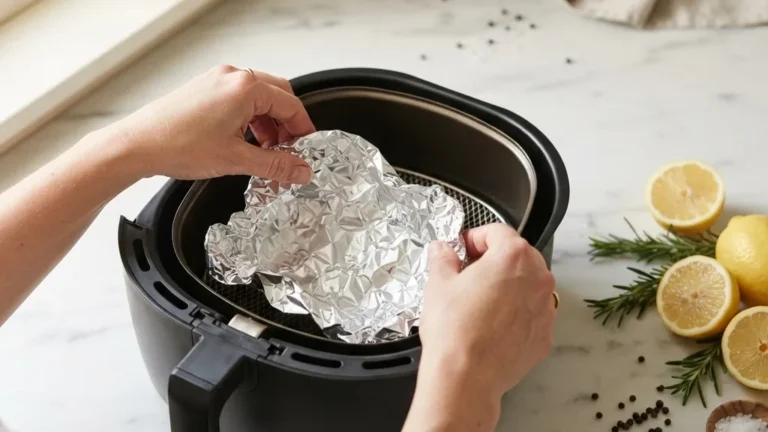 Can You Put Tin Foil in an Air Fryer? The Rules That Actually Keep It Safe