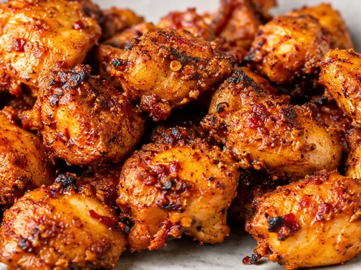 Air Fryer Chatpata Chicken Bites: Crispy & Zesty