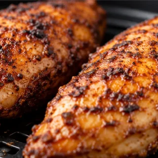 Crispy Air Fryer Chicken Breasts! Chicken breast: cook perfectly juicy and tender chicken in your air fryer in just 15 minutes. A quick, healthy, and delicious
