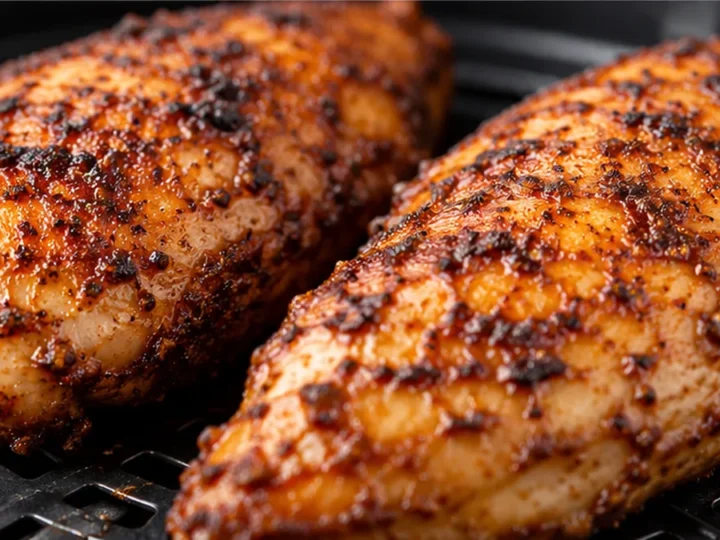 Crispy Air Fryer Chicken Breasts!