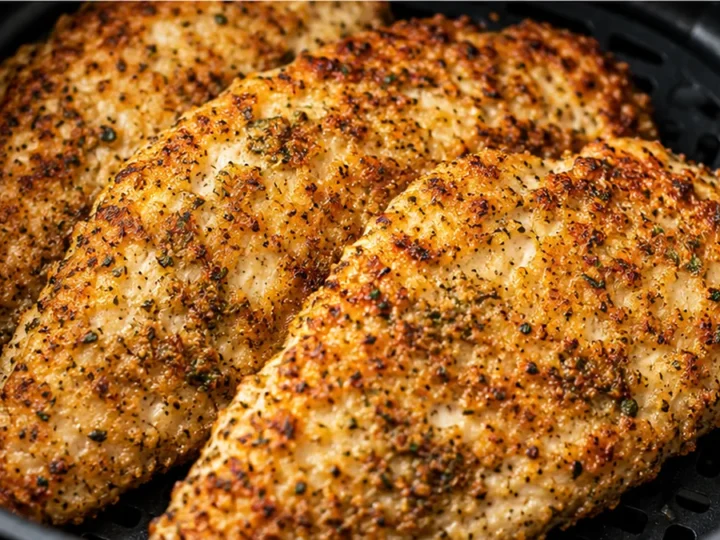 Crispy Air Fryer Chicken Cutlets in 15 Mins!