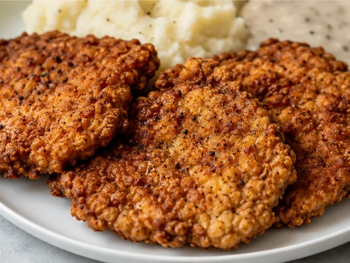 Crispy Air Fryer Chicken Fried Steak