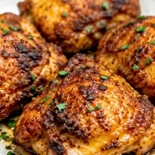 Crispy Air Fryer Chicken Thighs in 20 Mins! Chicken Thighs: master perfectly crispy and juicy boneless chicken thighs in your air fryer. This recipe cooks in un