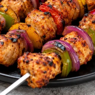 Airfryer Chicken Tikka Kebabs - Chicken Tikka: prepare juicy, smoky kebabs in your airfryer. This easy recipe delivers restaurant-quality flavor with minimal fu