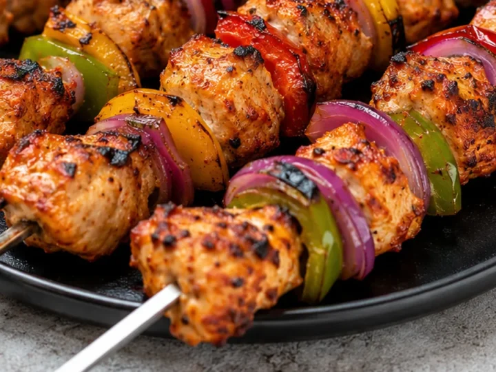 Airfryer Chicken Tikka Kebabs
