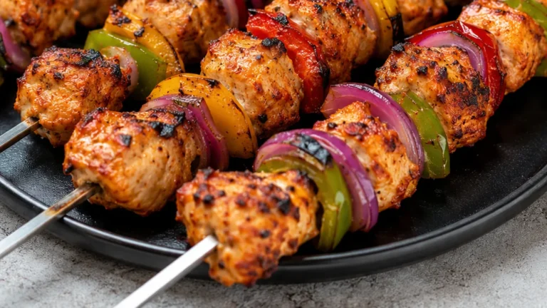 Airfryer Chicken Tikka Kebabs