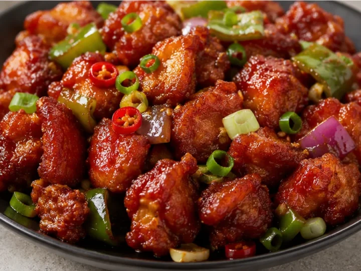 Crispy Air Fryer Chilli Chicken