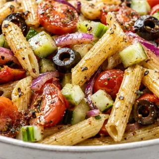 Crispy Air Fryer Pasta Salad - crispy pasta - Crispy pasta: master this innovative air fryer method for a salad with irresistible crunch. Perfect for a unique s