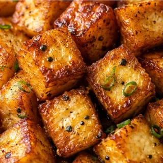 Crispy Tofu Perfection! Crispy Tofu: master perfectly firm and golden tofu every time with our baking and air-frying methods. Ideal for adding plant-based prote