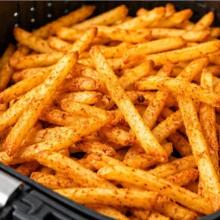 Crispy Air Fryer Fries in Minutes! - frozen french fries - Frozen french fries: master perfectly crispy, golden fries in your air fryer in under 10 minutes. Qui