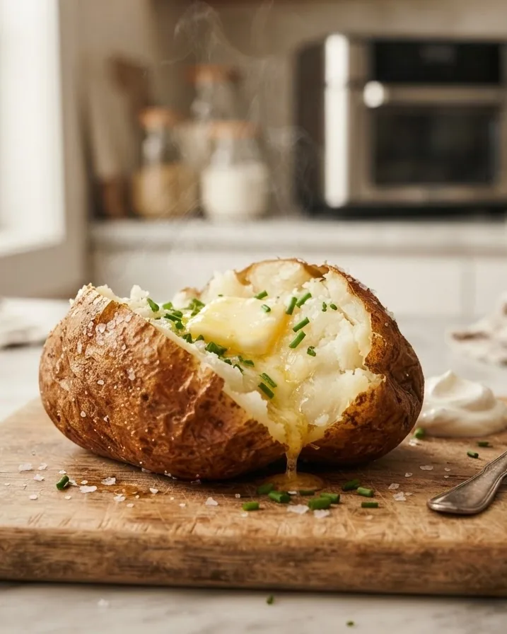 Detail view of why air fryer times run shorter than the oven