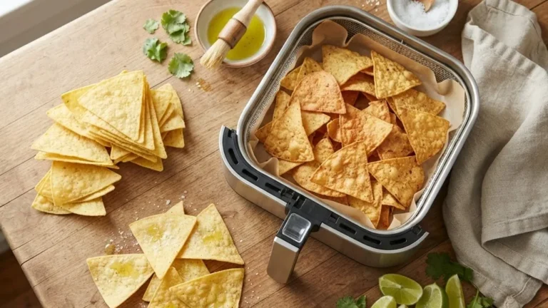 Air Fryer Tortilla Chips: Times, Temps, and the Habits That Keep Them Crisp