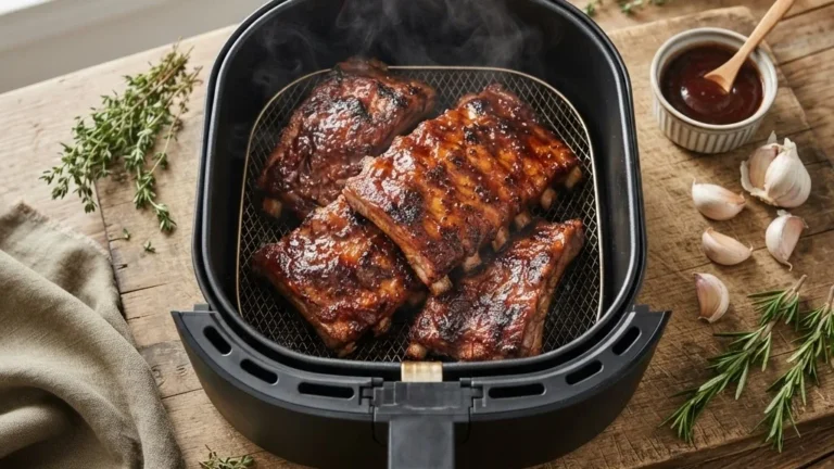 How to Reheat Ribs in Air Fryer and Keep Them Juicy