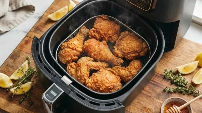 Reheating Fried Chicken in Air Fryer Without the Rubber or the Rot