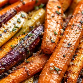 Crispy Roasted Carrots: Your New Favorite Side Dish! Roasted carrots: master this simple recipe for tender, caramelized carrots. A delicious and healthy side di