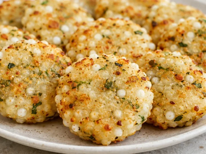 Crispy Air Fryer Sabudana Vada: Healthy & Delicious!