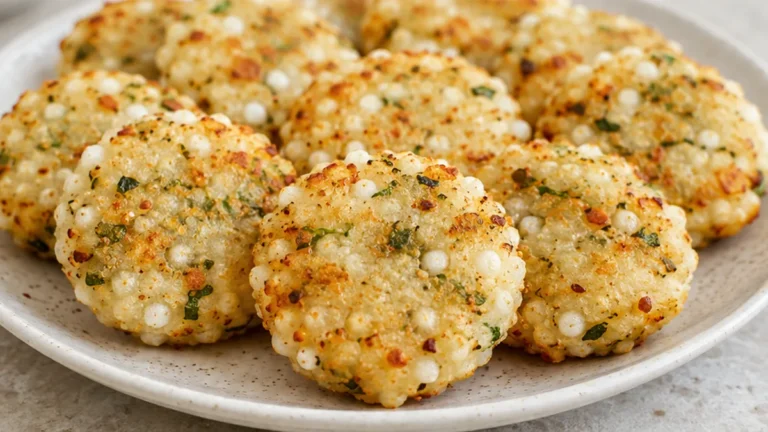 Crispy Air Fryer Sabudana Vada: Healthy & Delicious!
