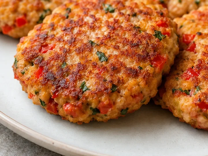 Crispy Air Fryer Salmon Patties