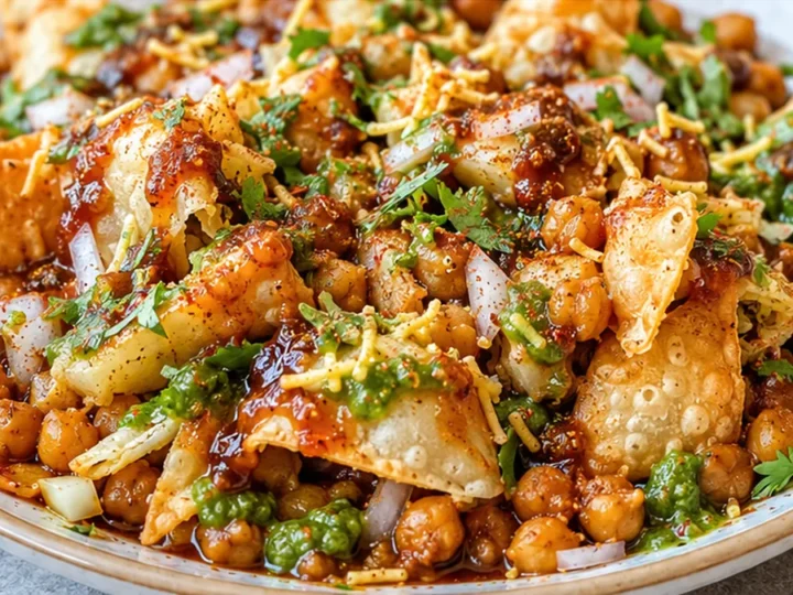 Crispy Samosa Chaat: Street Food Fiesta!