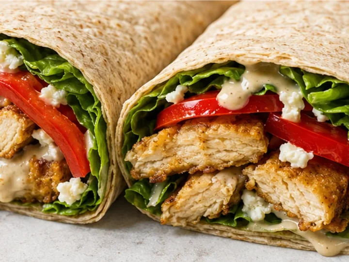 Crispy Vegan Chick’n Wraps: Your New Favorite Lunch!