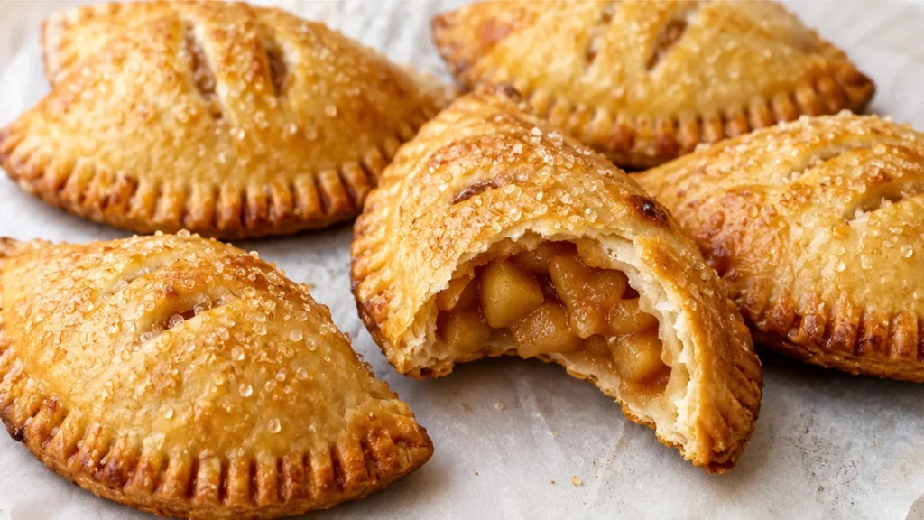 Crispy Air Fryer Apple Hand Pies - air fryer hand pies - Air Fryer Hand Pies: bake these delightful apple pastries in your air fryer. Quick, crispy, and perfect