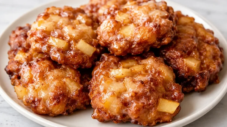 Crispy Air Fryer Apple Fritters