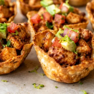 Crispy Air Fryer Chicken Taco Bites - Chicken taco bites: whip up these quick and crispy air fryer chicken taco bites. Packed with flavor and ready in minutes,