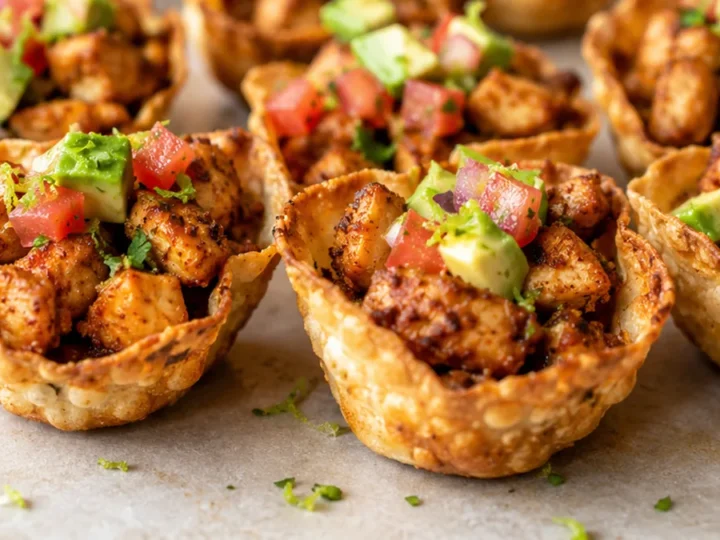 Crispy Air Fryer Chicken Taco Bites