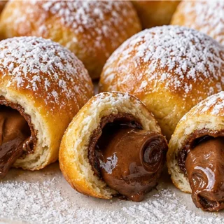 Air Fryer Nutella Bombs: Melt-in-Your-Mouth Goodness! Nutella bombs: make these irresistible air fryer treats in minutes. Gooey Nutella wrapped in crispy dough,