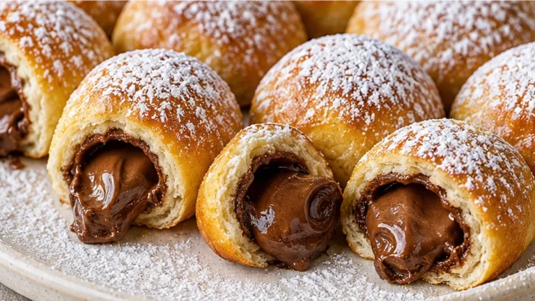 Air Fryer Nutella Bombs: Melt-in-Your-Mouth Goodness!