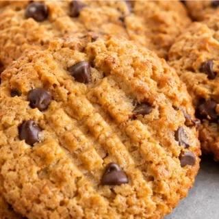 Crispy Air Fryer Keto Peanut Butter Cookies - Peanut butter cookies: make these crispy, golden keto treats in your air fryer. Low-carb, gluten-free, and perfect
