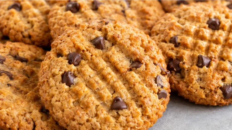 Crispy Air Fryer Keto Peanut Butter Cookies