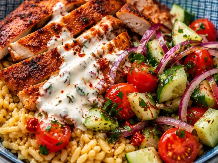 Banza Chicken Bowls with Calabrian Chili Sauce