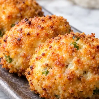 Crispy Jalapeno Cauliflower Balls - Cauliflower balls: Make these crispy jalapeno keto balls in under an hour. A satisfying low-carb snack packed with cheese an