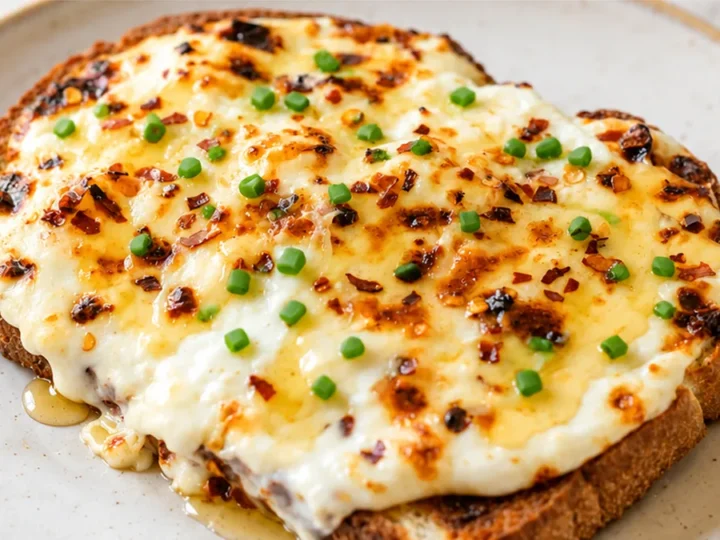 Cottage Cheese Toast – A Quick Snack!