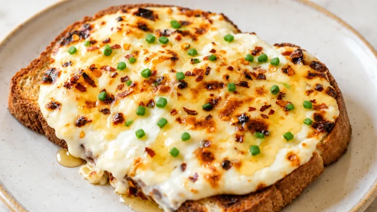 Cottage Cheese Toast – A Quick Snack!