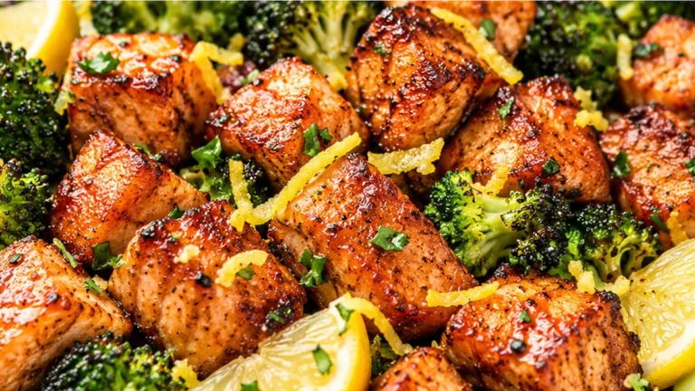 Crispy Keto Salmon Bites