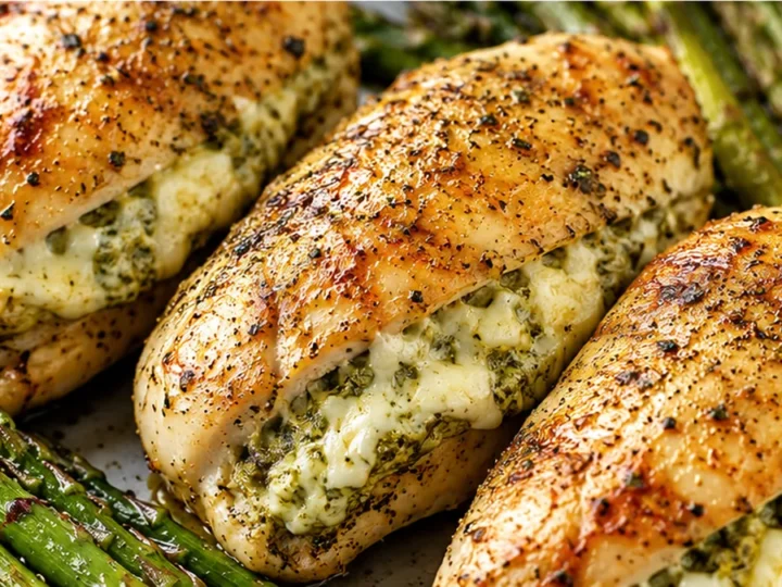 Air Fryer Stuffed Chicken Breasts