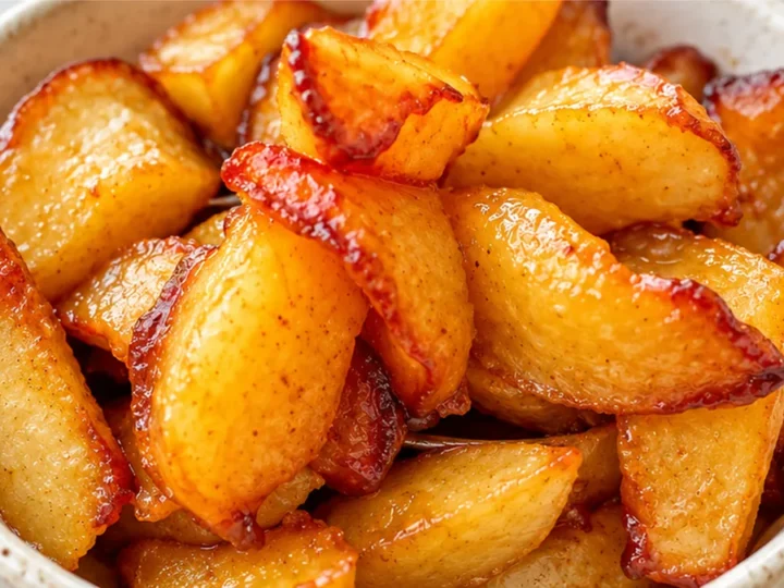 Crispy Air Fryer Apples: Sweet Treat!