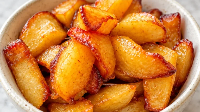 Crispy Air Fryer Apples: Sweet Treat!