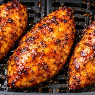 Crispy Air Fryer Chicken Breast: Frozen to Fabulous! - crispy air fryer chicken breast with olive oil