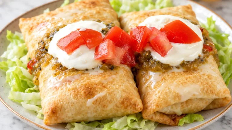 Crispy Air Fryer Chicken Chimichangas!