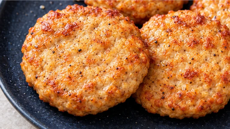 Crispy Air Fryer Chicken Patties in 15 Mins!